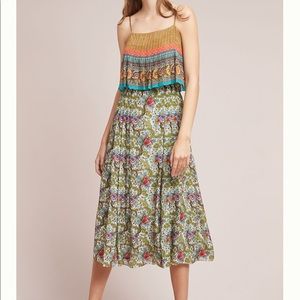 Anthropologie Tanvi Kedia Zavora Beaded Maxi Dress
